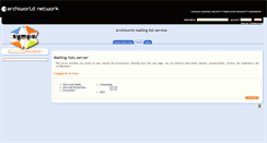 Desktop Screenshot of community.archiworld.it