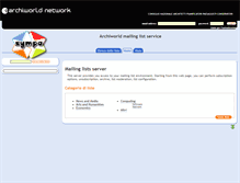 Tablet Screenshot of community.archiworld.it